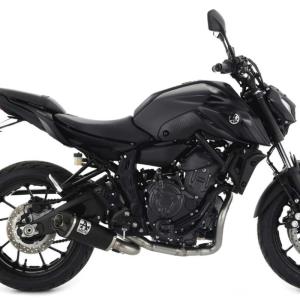 Escape Works negro Yamaha MT07 21- Tracer 700 20- OC